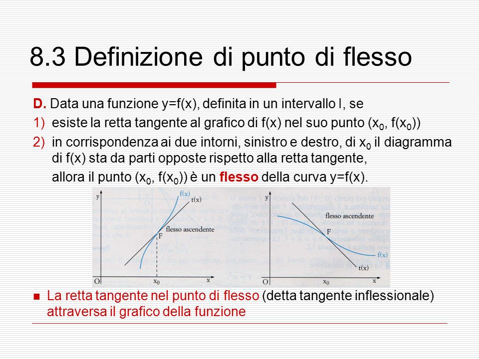 II Concavità e flessi ppt scaricare